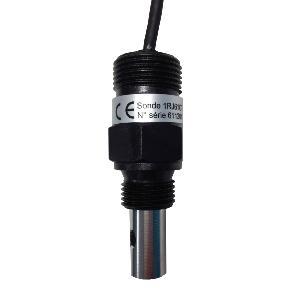 Sonde de Conductivité sans câble avec compensation de température 1RJ61CT Gamme 20Mo 2000us 0-500ppm